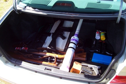 Trunk Loaded With Guns
