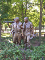 The Three Soldiers Statue