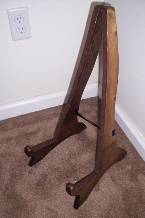 woodworking project guitar stand | WayWoodCraft