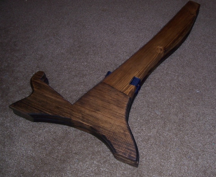 Homemade Wood Guitar Stand